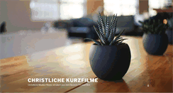 Desktop Screenshot of christlichekurzfilme.de